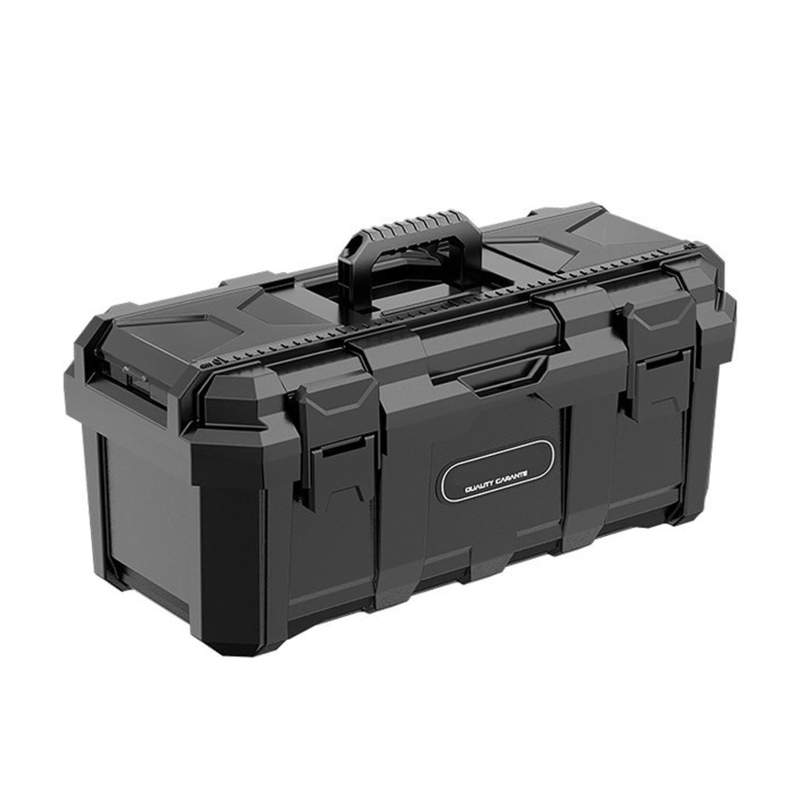 Essential Tool Box Secure Tool Storage With Strong Structural Support Removable Tray Storage Case Tool Protections Double Layer Design