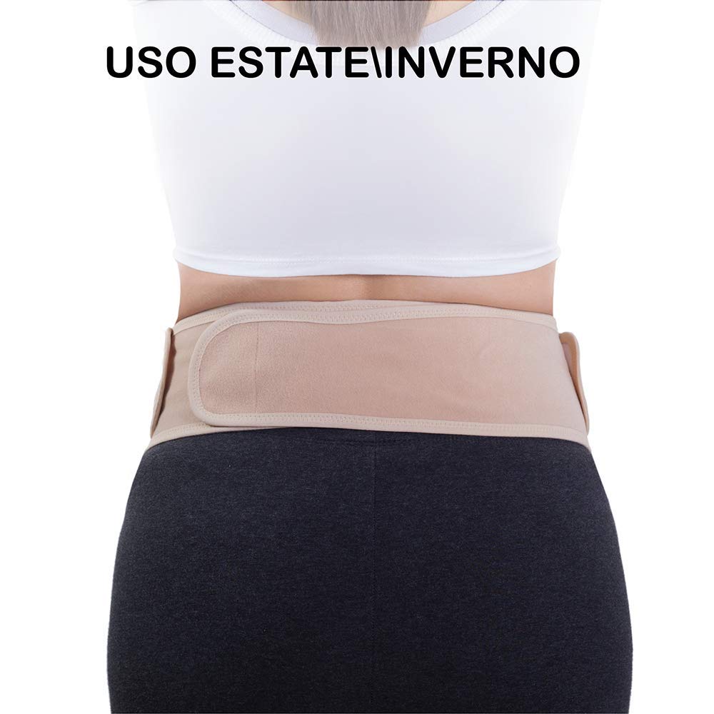 Faja de apoyo para embarazo, lumbar, ajustable, postparto, premamá, contenitiva, faja negra para maternidad, pabellón para después del parto, encinta transpirable Carne Talla única