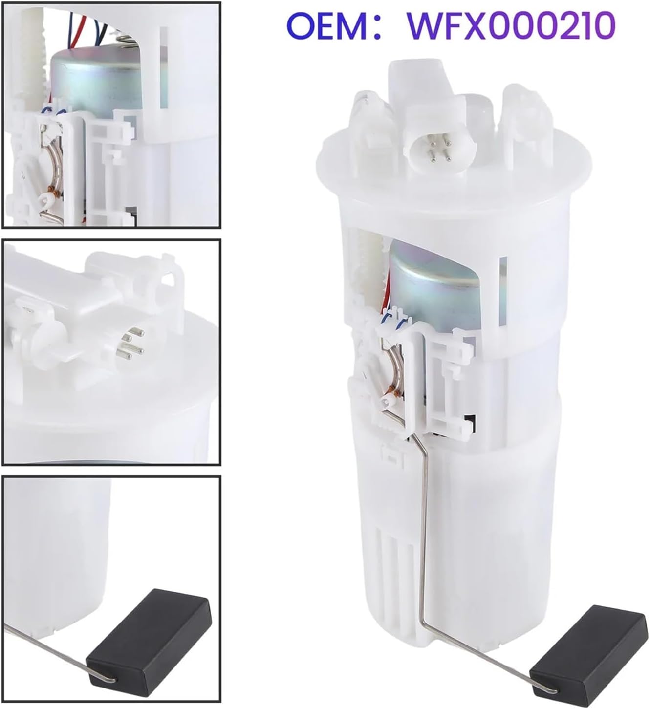 WFX000210 Auto Fuel Pump Filter Assembly Compatible With Land Rover Freelander V6 153 2.5L 2002-2005