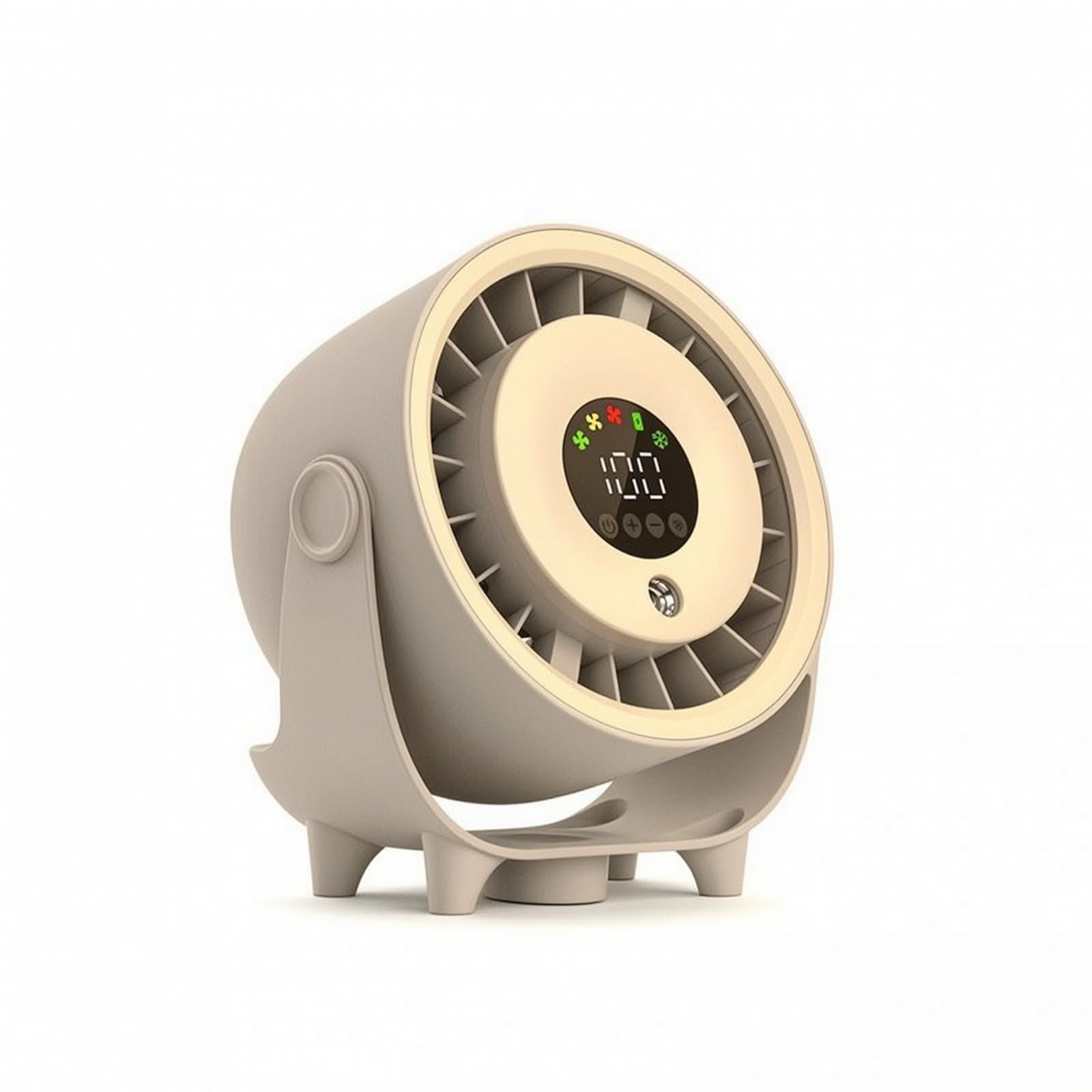 rockible Ventilador Nebulizador Mesa Compacto Ventilador Escritorio con Base Silencioso para Oficina, Dormitorio, color to 1