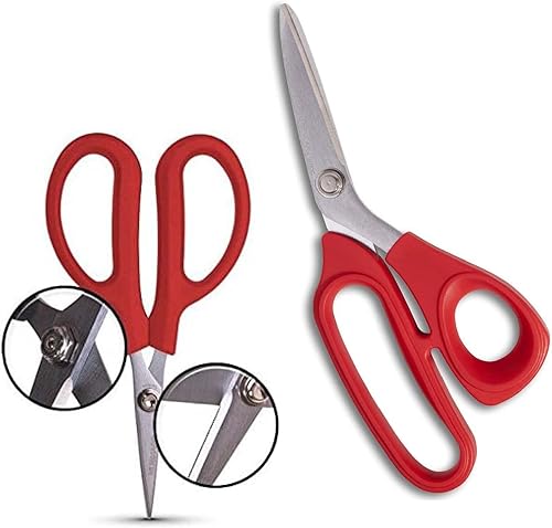 VamPLIERS VT-2951 - Cortador de Kevlar de fibra óptica de 6 1/4 pulgadas + tijeras de Kevlar de fibra óptica VT-2953 de 8 pulgadas (hechas en Japón)