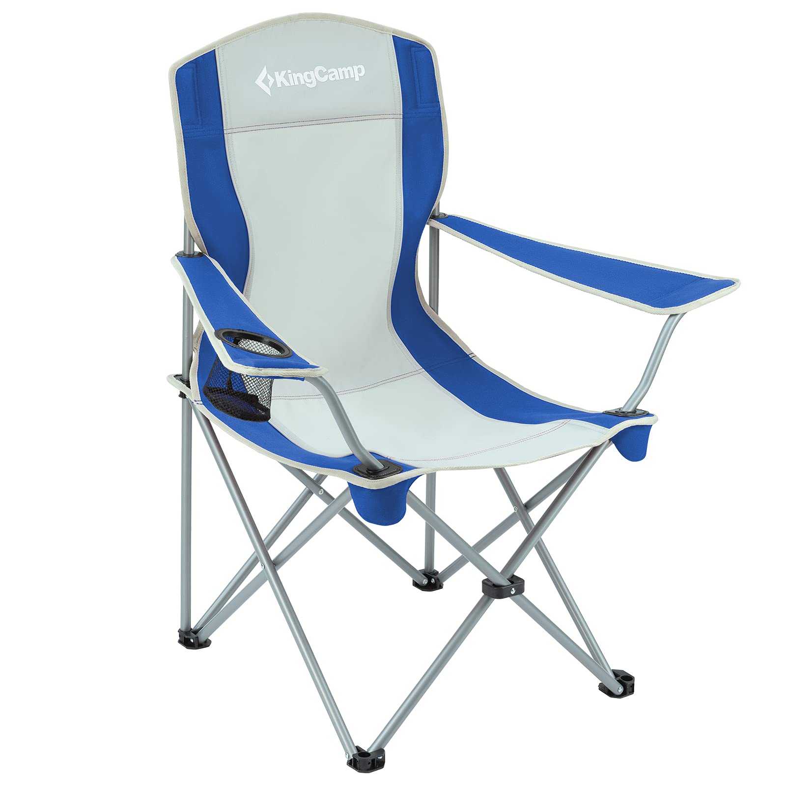 Photo 1 of **NEW** KingCamp Lightweight Camping Chair Folding Chairs Blue/Grey
