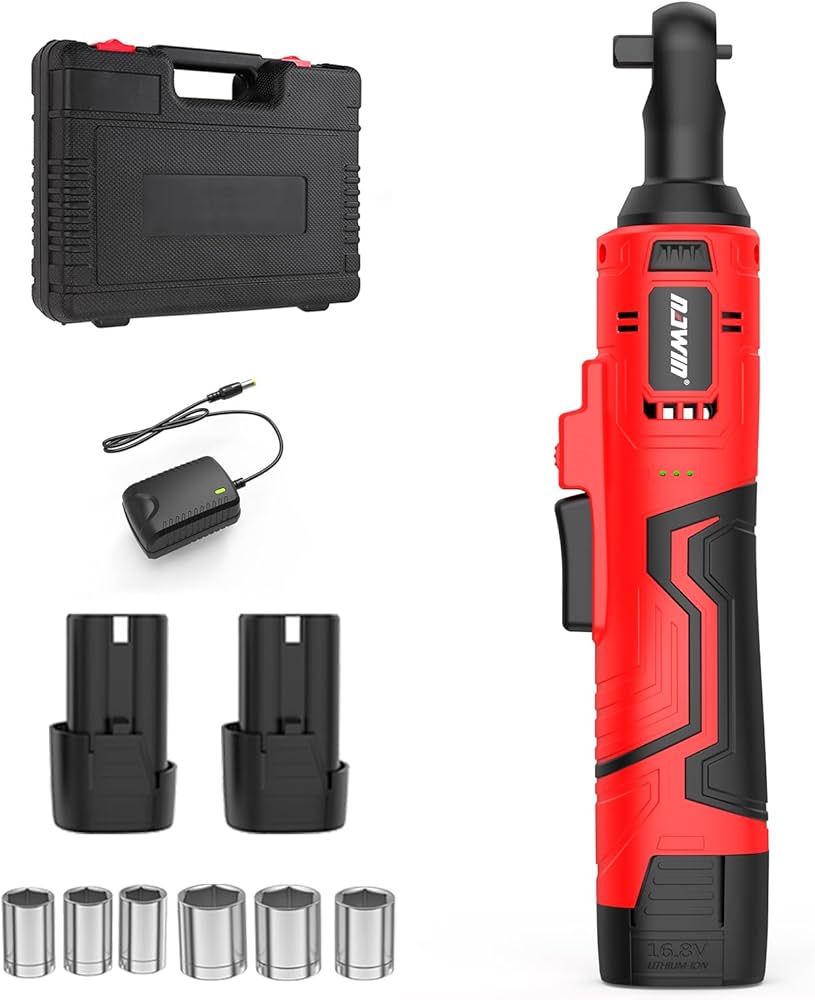 充電式 ラチェットレンチセット コードレス Amazon | ナウィン 充電式ラチェットレンチ 16.8V コードレス 最大55Nm