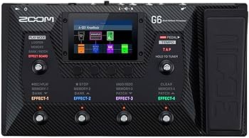 Amazon.com: Zoom G6 Multi-Effects Processor with FP02M Expression