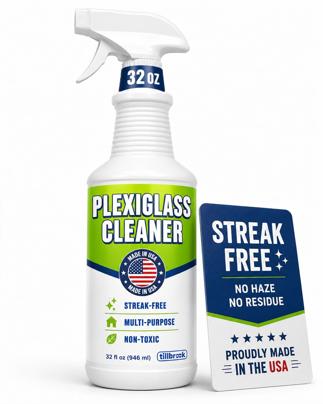 Tillbrook Plexiglass Cleaner 32 oz