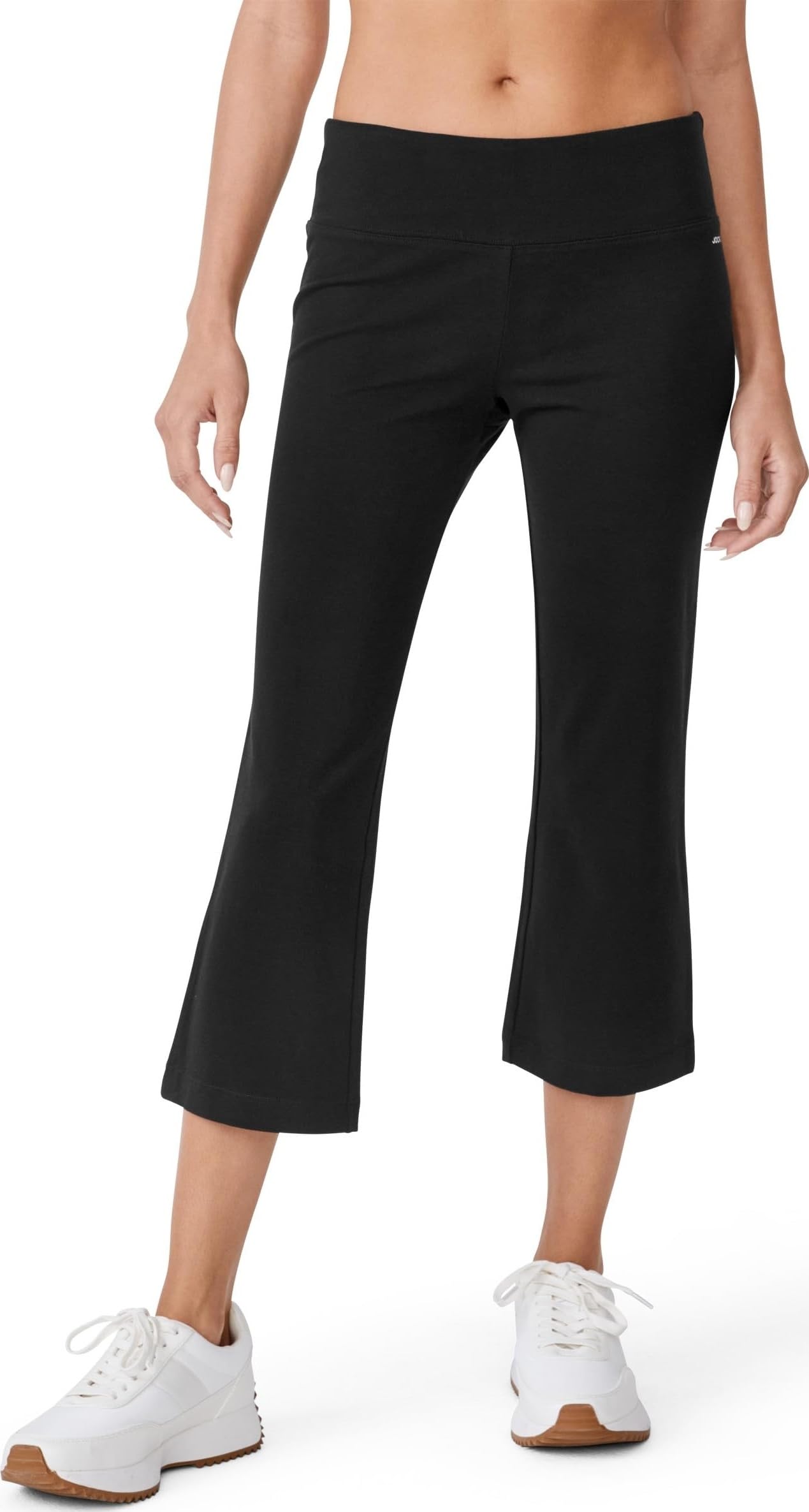 Jockey Capri Évasé Slim en Coton Extensible - Pantalon de Yoga - Capri évasé Slim en Coton Extensible - Femme
