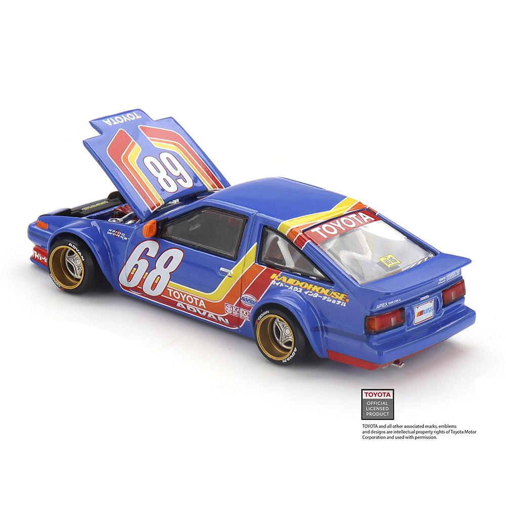 1:64 Diecast Model Car Compatible with Toyota AE86 Sprinter Trueno