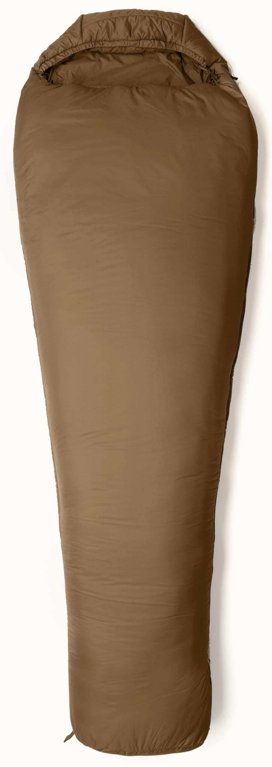 Snugpak Softie 10 WGTE Sleeping Bag with Softie Premier Insulation - Lightweight, Water-Repellent, Adjustable Hood, Two-Way Zips for Trekking, Camping - UK-Made (Coyote Tan, Left Side Zip Short)
