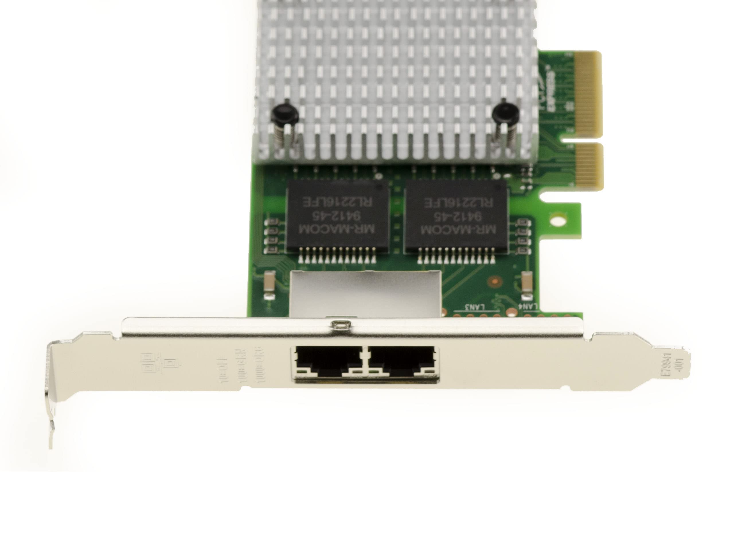 KALEA-INFORMATIQUE Scheda di rete a 2 porte Gigabit Ethernet RJ45 1G LAN su slot PCIe x4 con chipset I350AM2, qualità industriale