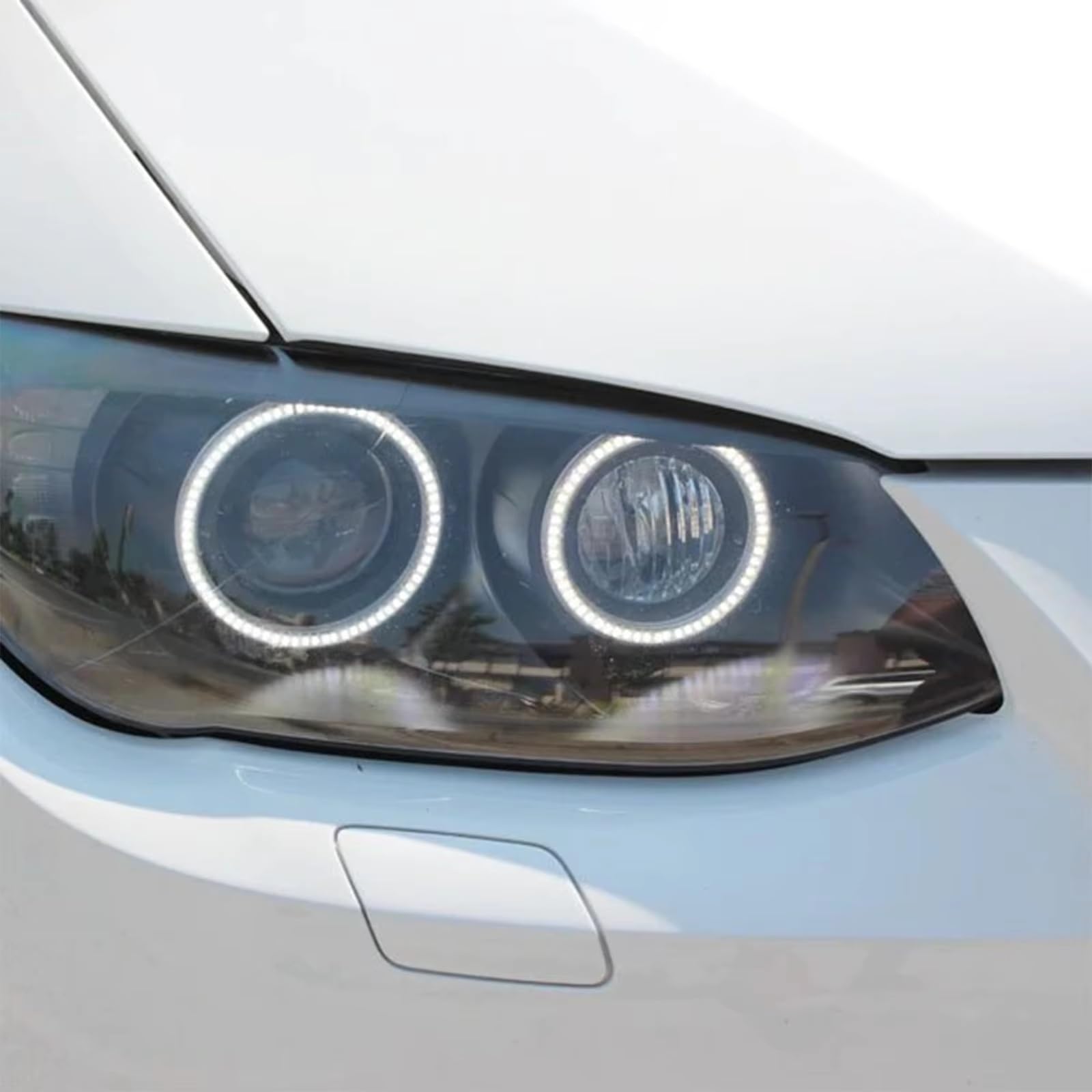 Frontscheinwerfer Kappe Kompatibel Mit E92 Für E93 Für Sport 2011 2012 2013 Auto-Frontstoßstange Scheinwerfer-Waschanlage Jet-Kappen-Abdeckung Rahmenverkleidung Plus 61677253394
