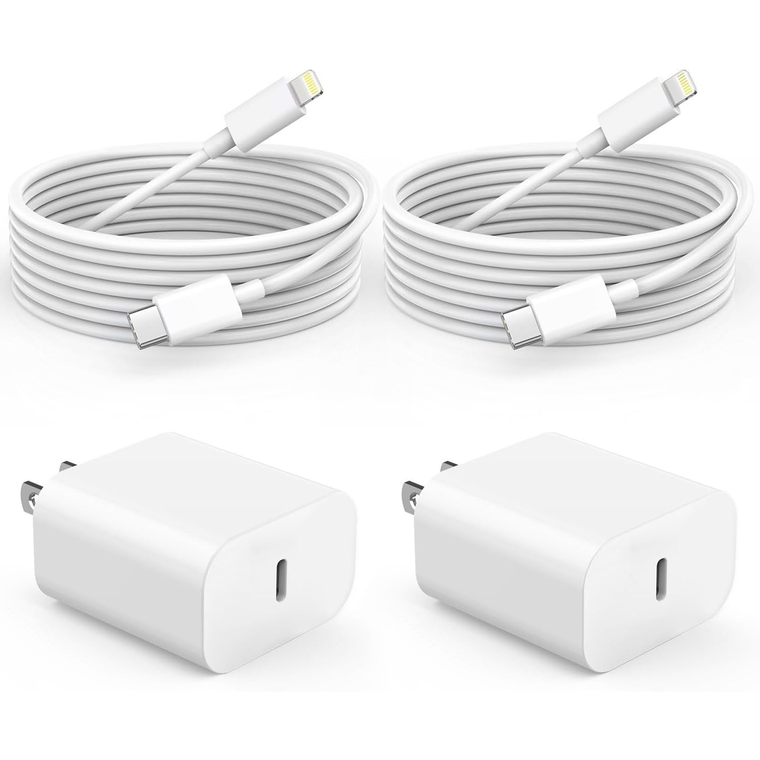 iPhone Charger Fast Charging USB C Lightning Charger with 20W PD 6ft Fast Charging USB C to Lightning Cable Compatible iPhone 14/13/12/11/Pro/Pro Max/