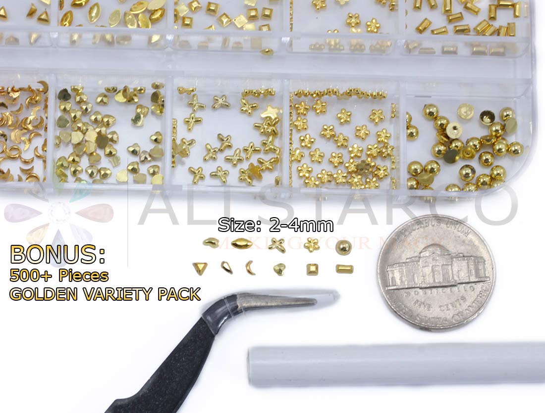 Ponad 3000 sztuk płaskich kamieni szlachetnych do zdobienia paznokci, różne kształty, cyrkonie, 6 rozmiarów (1,5-6 mm) + pęseta do podbierania, ołówki do rękodzieła, biżuterii do twarzy, zdobień DIY