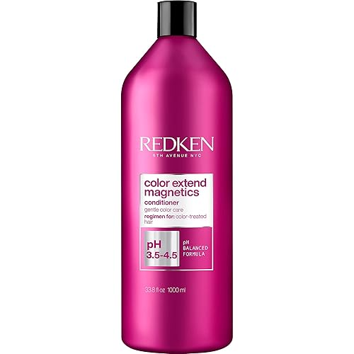 Redken Color Extend Magnetics Conditioner For Color Treated Hair Protects Color & Adds Shine With Amino Acid Sulfate-Free