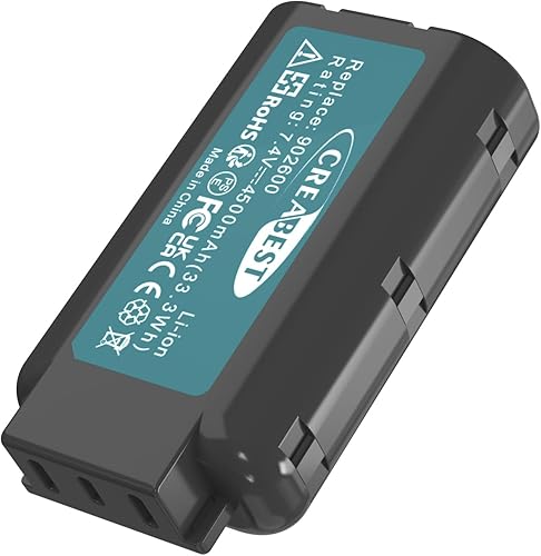 Miniatura 8 de CREABEST Batería de 7.4 V 4500 mAh compatible con Paslode 902654, 902600, 902400, B20543A, B20543, CF325Li, IM250A Li Reemplazar Paslode 7.4V Batería