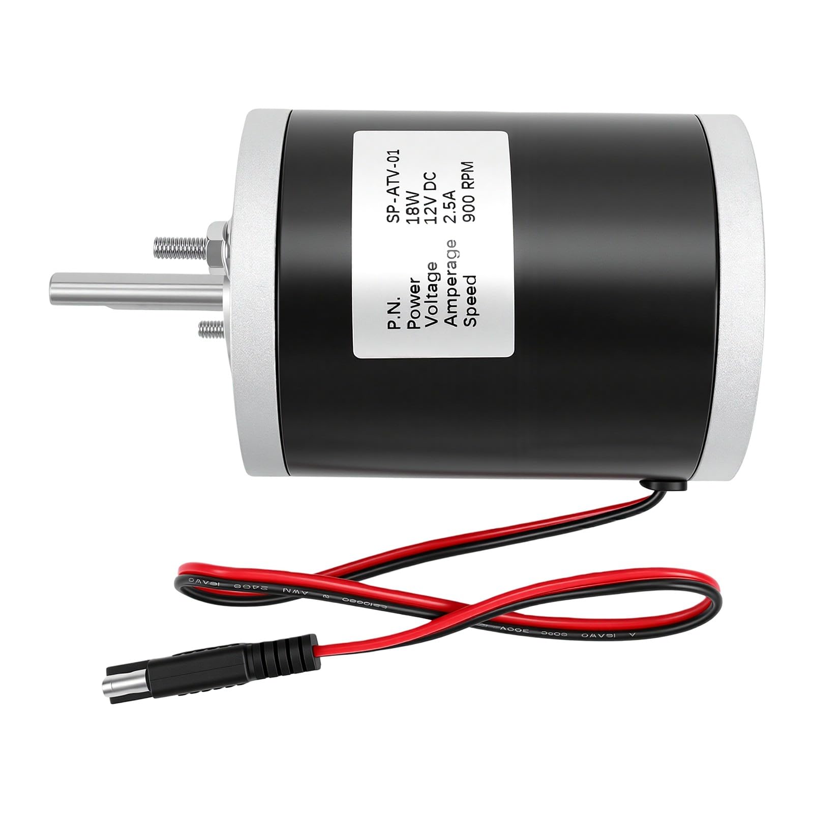 Generic Zamiennik Elektrycznego Silnika Posypywarki Soli dla Kupujących SaltDogg Pasuje do TVS15A U Pasuje do TVS16, Wysokowydajny Silnik 12 V Niezawodnych Posypywaczy Zimowych Pojazdów ATV i UTV,
