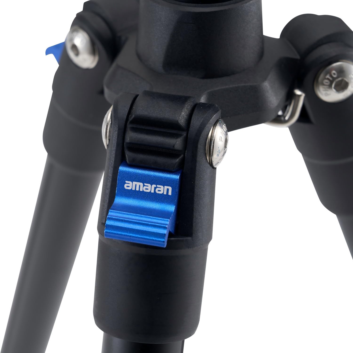 amaran Trípode de Luz 2m Ajustable con Montura de Tornillo 1/4-20in, Ajuste de Ángulo de 3 Niveles, Diseño Compacto y Plegable para Fotografía, Video y Creación de Contenido