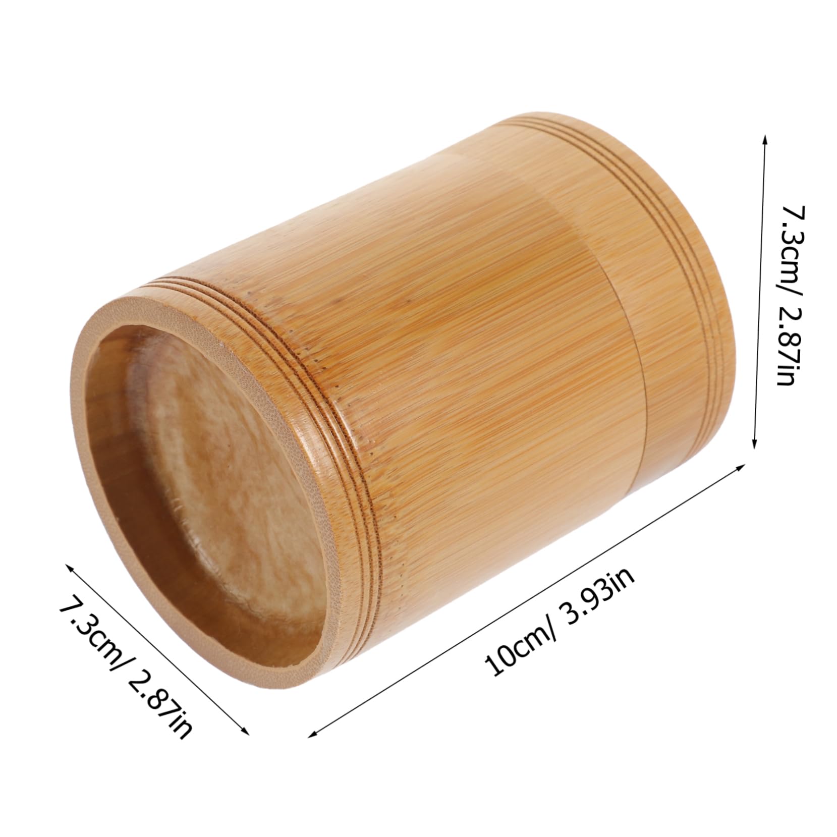 SOLUSTRE Tea Storage Canister Portable Airtight Tea Holder for Loose Leaf and Spices Organic Container with Ample Capacity for Travel and Home Decor