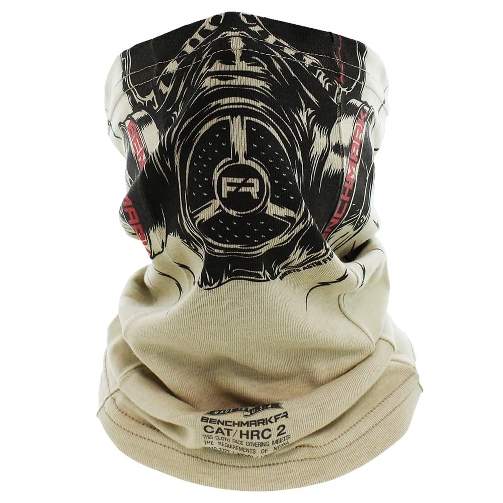 BENCHMARK FR Flame Resistant Face Mask Neck Gaiter - CAT2 - Made in the USA