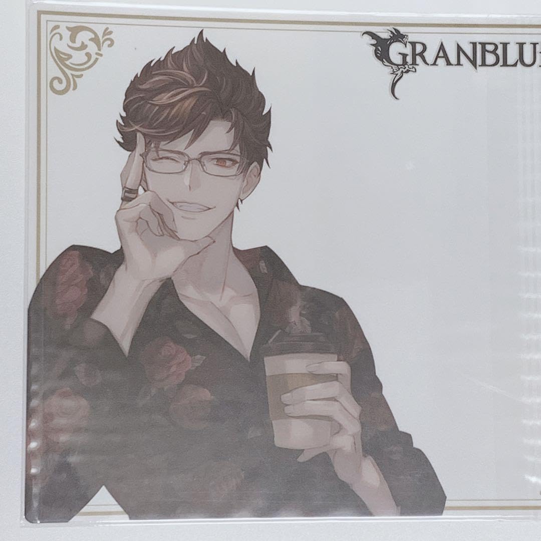 Amazon.co.jp: グランブルーファンタジー 執事眼鏡 コラボ特典 A5