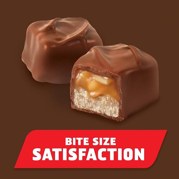 SNICKERS Minis Size Chocolate Candy Bars 4.4-Ounce Bag (Pack of 12)