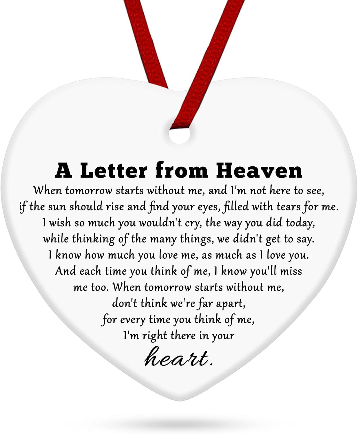 Sympathy Gifts for Loss of Mom Ceramic Hanging Decoration Gifts