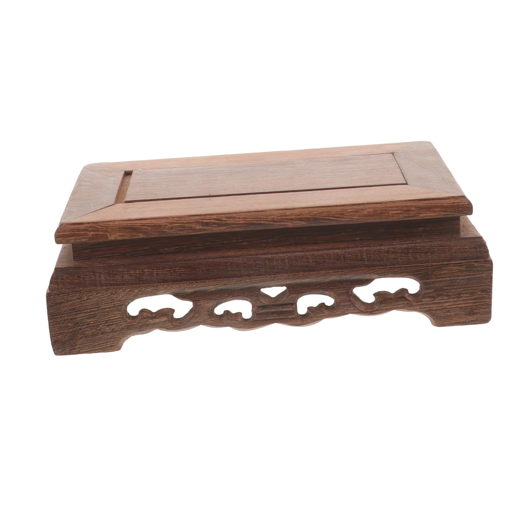 POPETPOP 4 Pièces Plante en Pot sur Pied Plantes Plante De Soutien Grand Support pour Plante sur Pied Porte-Plante D'intérieur Support De Jardinière pour La Maison Colonne Montante en Bois