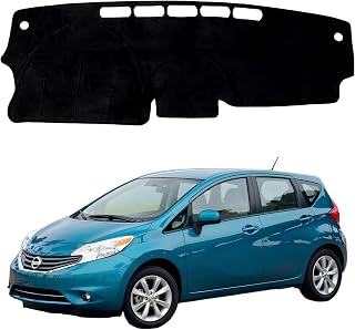 Dash Cover Dash Mat Fit for NIS-san Versa 2012 2013 2014 2015 2016 2017 2018 2019 Dashboard Cover Non-Slip Pad Accessories