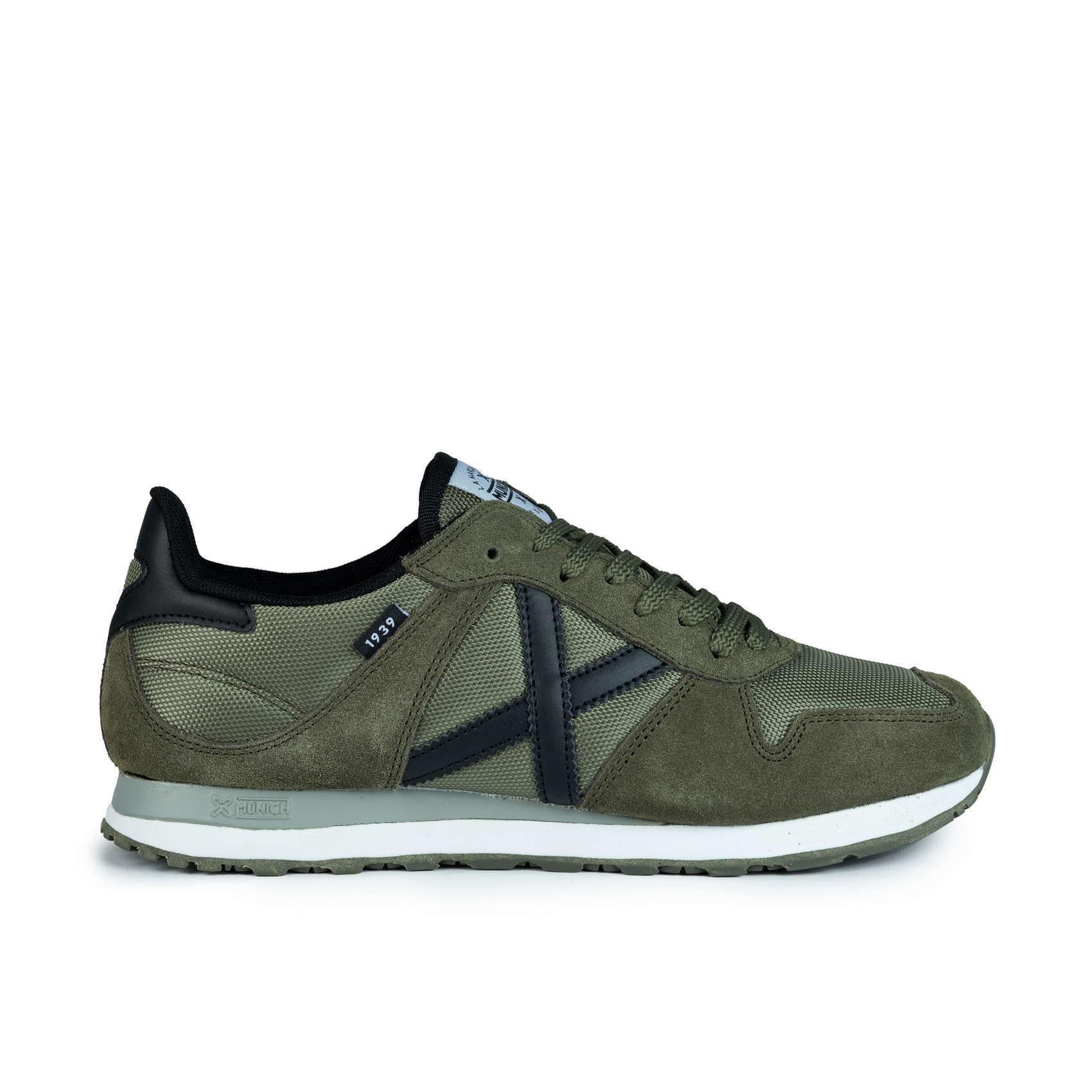 Munich Massana Unisex Adult Trainers, Khaki 433, 10.5 UK