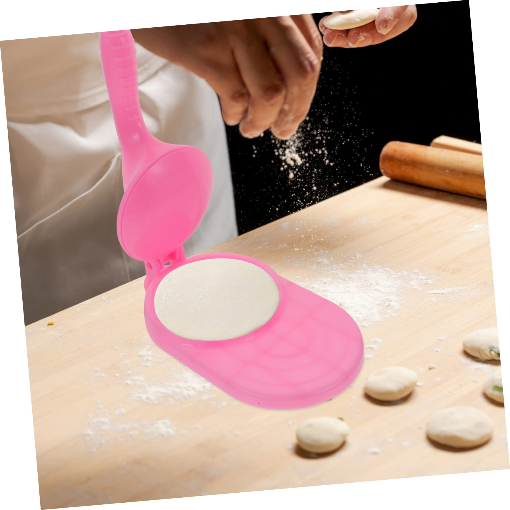 VINTORKY Dumpling Skin Mold Dumpling Press Boys and Girls-friendly Easy to Use Great for Baking