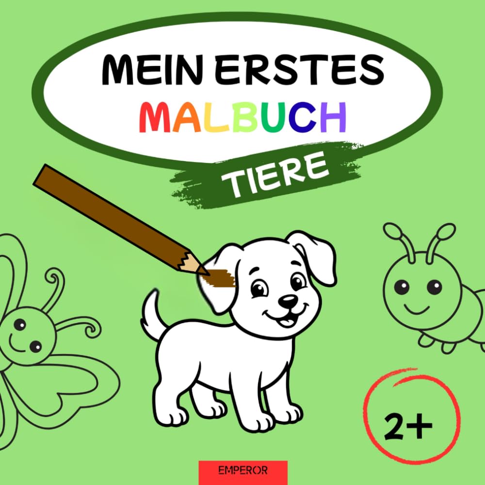 Mein erstes Malbuch - Tiere