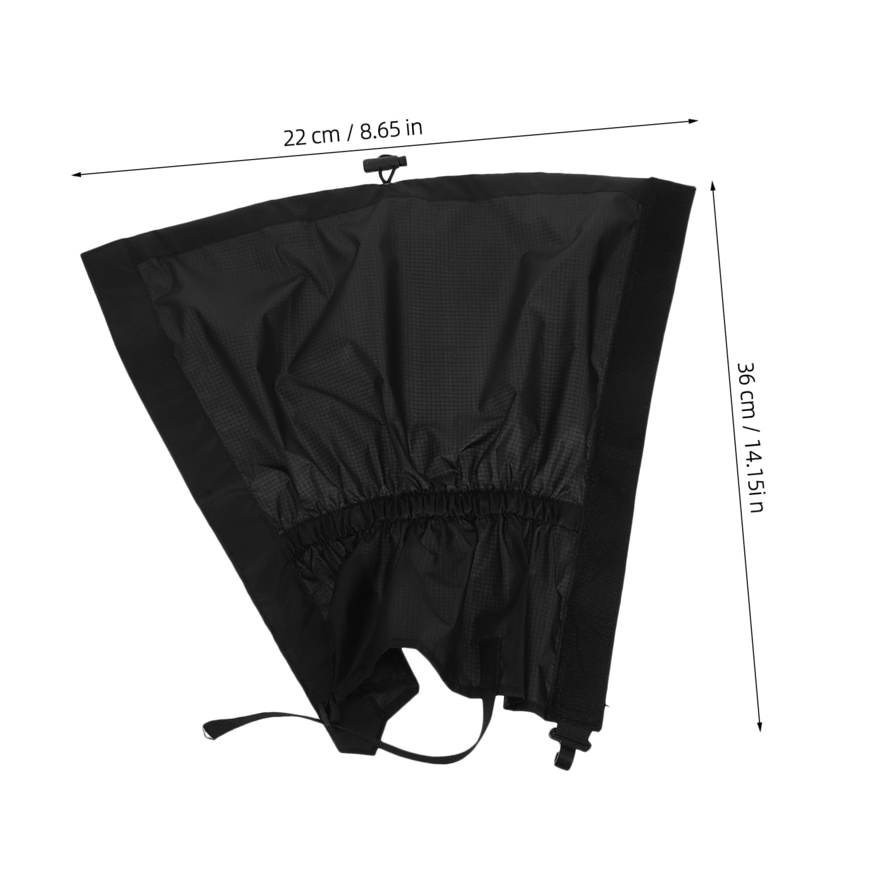 Cabilock Hiking Leg Guards for Men Women 2pcs Waterproof Boot Gaiters Snowshoeing Leg Protectors Materials Adjustable Size Easy to Carry