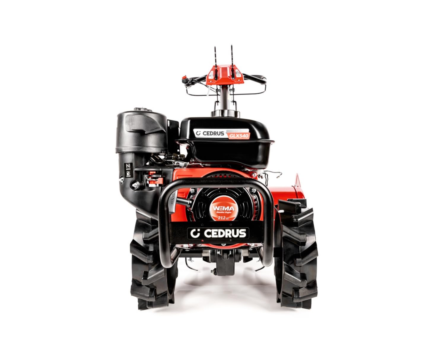 Cedrus GLX540 benzynowa motorowa glebogryzarka 54 cm Weima WM170F/P 212cc 5,5 KM 2 biegi do przodu 1 bieg wsteczny 32 cm noże 90 kg profesjonalna glebogryzarka ogrodowa