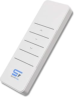 SCHARTEC Rolladen Fernbedienung 1-Kanal inkl. Wandhalterung - Handsender RH1 - Funkschalter Rollladen - Funkhandsender - Funksender - Funksteuerung Rolladenmotor
