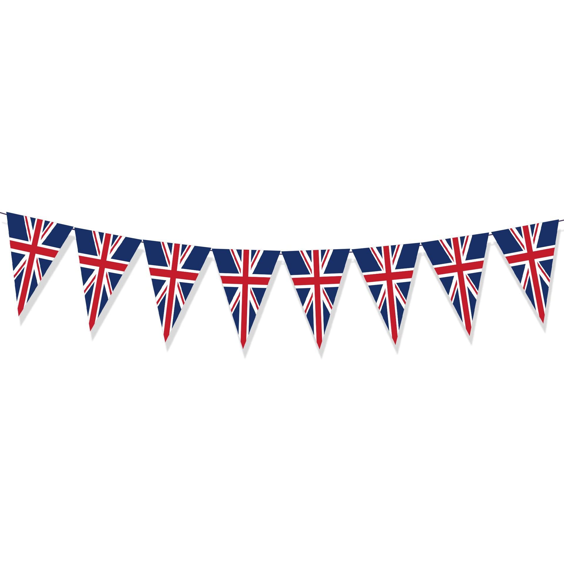 GREUS British Union Jack Dinner Plate Disposable Paper Dessert Plate Tableware Set Party Supplies for Britain UK England Party Holiday BBQ Cocktail Birthday Christmas Party Celebration