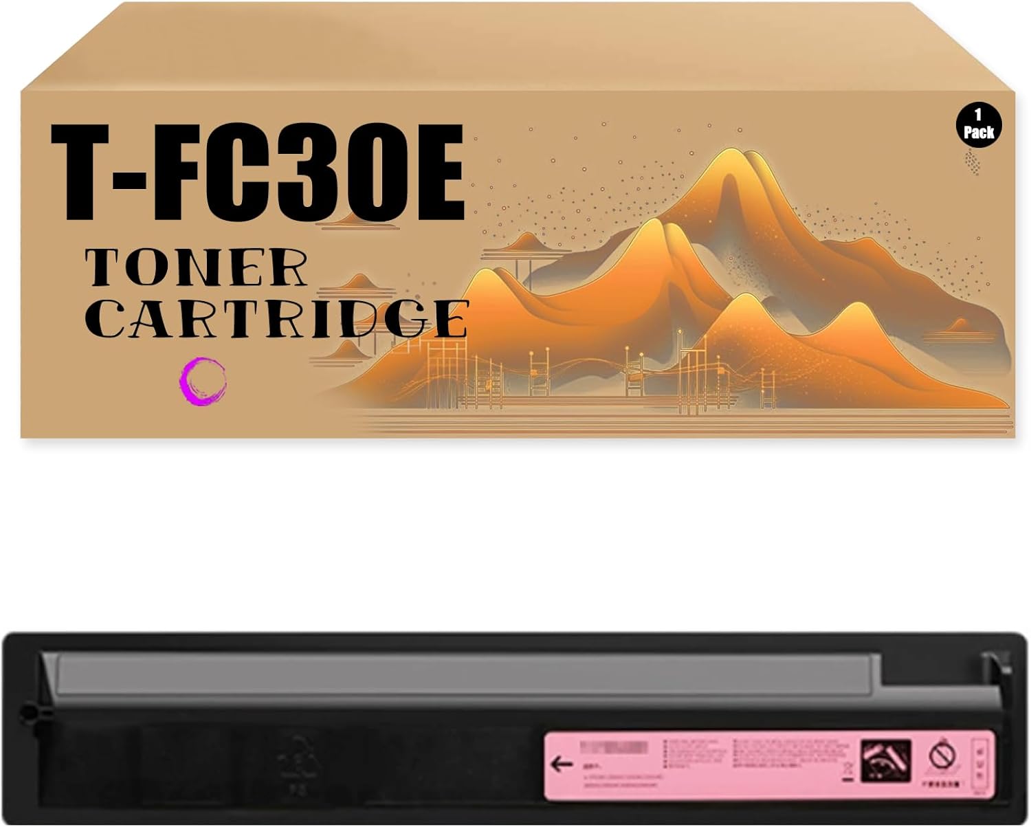 T-FC30E トナーカートリッジ、for Toshiba E-Studio 2551C 2050C 2550C 2051C プリン