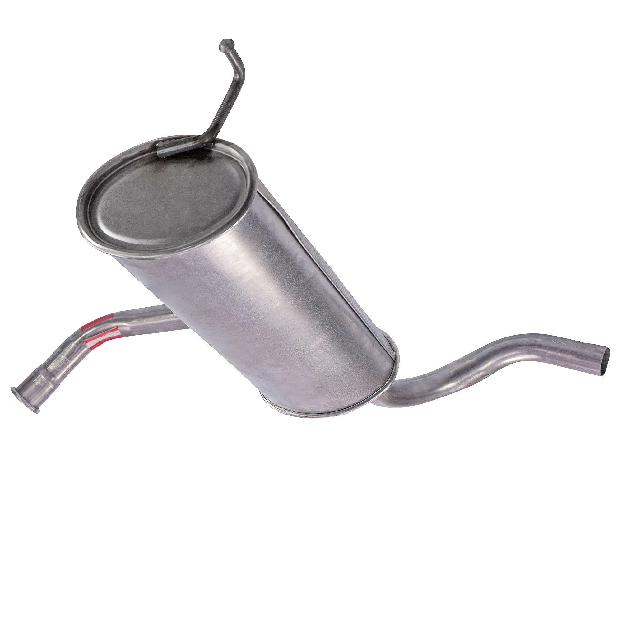ATEC Germany Silenciador de escape 1x Silenciador trasero, 2x parachoques, 1x abrazadera compatible con CITROËN C1 (PM_, PN_), PEUGEOT 107 (PM_, PN_), TOYOTA AYGO (_B1_)