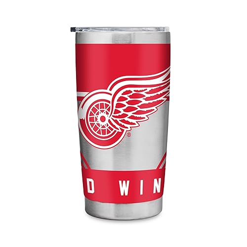 Red Wings Tumbler 20oz Stainless Red Wings Tumbler 20oz Stainless — officially licensed fan gear