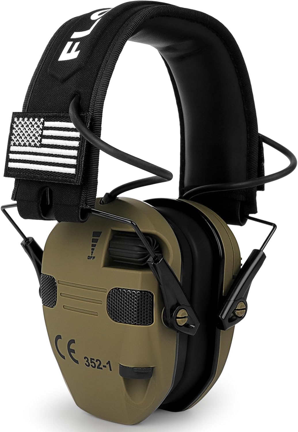 Electronic Ear Protection for Shooting with 5X Sound Amplification