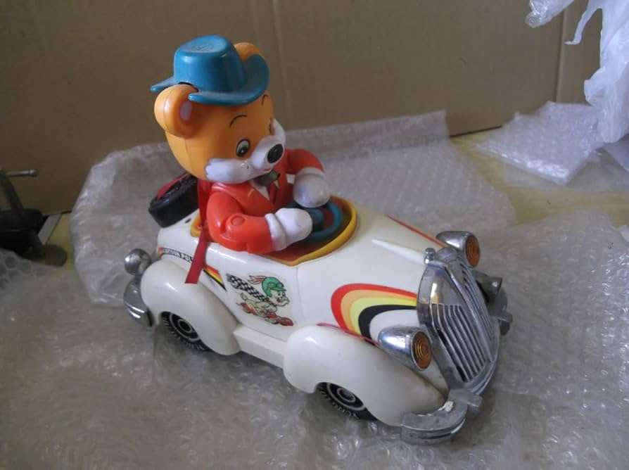 Amazon.co.jp: レトロ 当時物 YUNG LO TOYS POLICE CAR YL-109