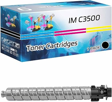 IM C3500 Toner Cartridges Compatible for Ricoh IM C3000 IM C3500 Printers, High Yield 32000 Pages, Contains Chip, High-Definition Printing Black