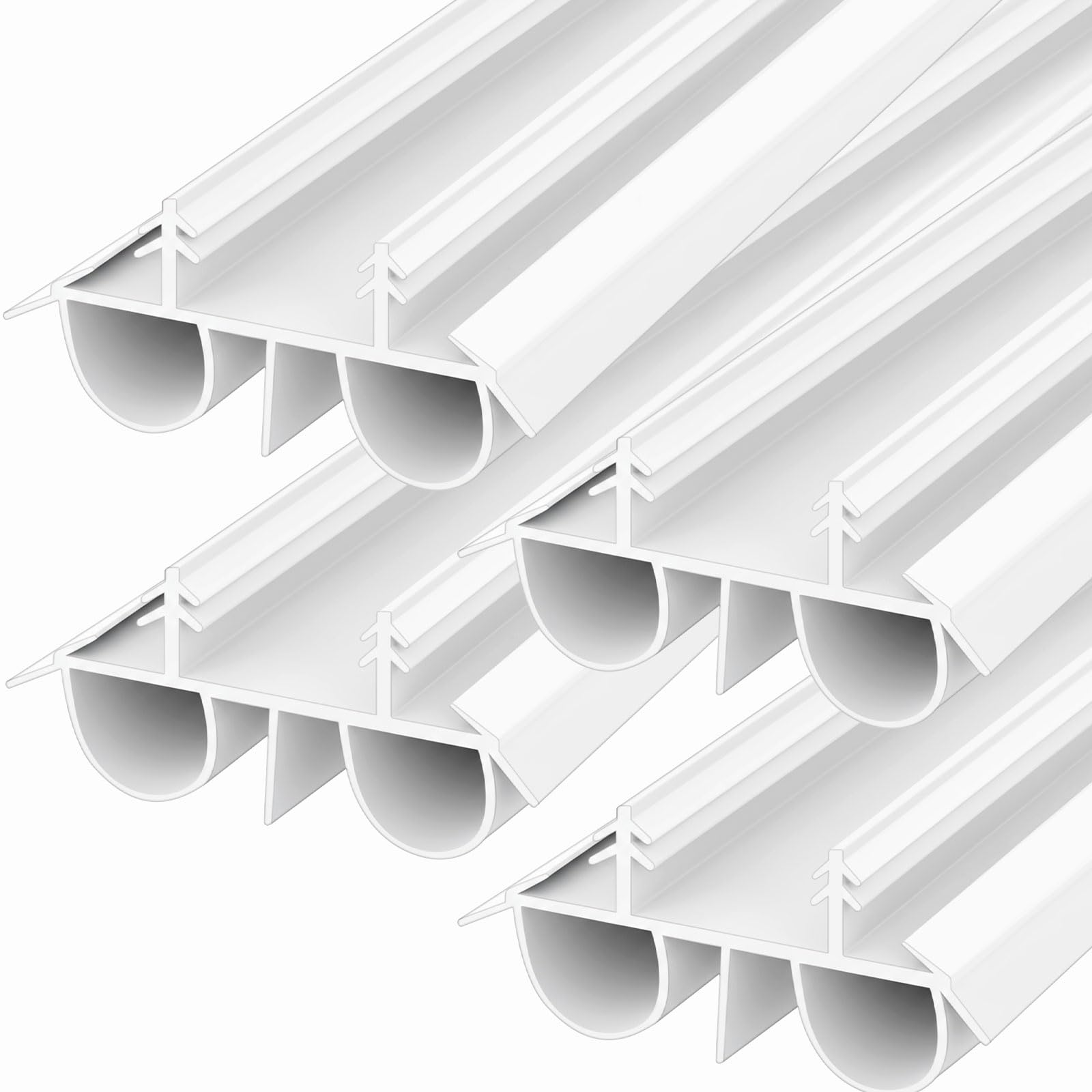 Joint de porte invisible Lineshading lot de 4 pour une maison sans courants d'air