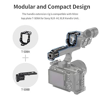 SONY FX3/FX30用XLR ハンドルユニット XLR-H1 Amazon.com: Sony XLR-H1 Top Handle Unit for FX3 & FX30 (Bulk