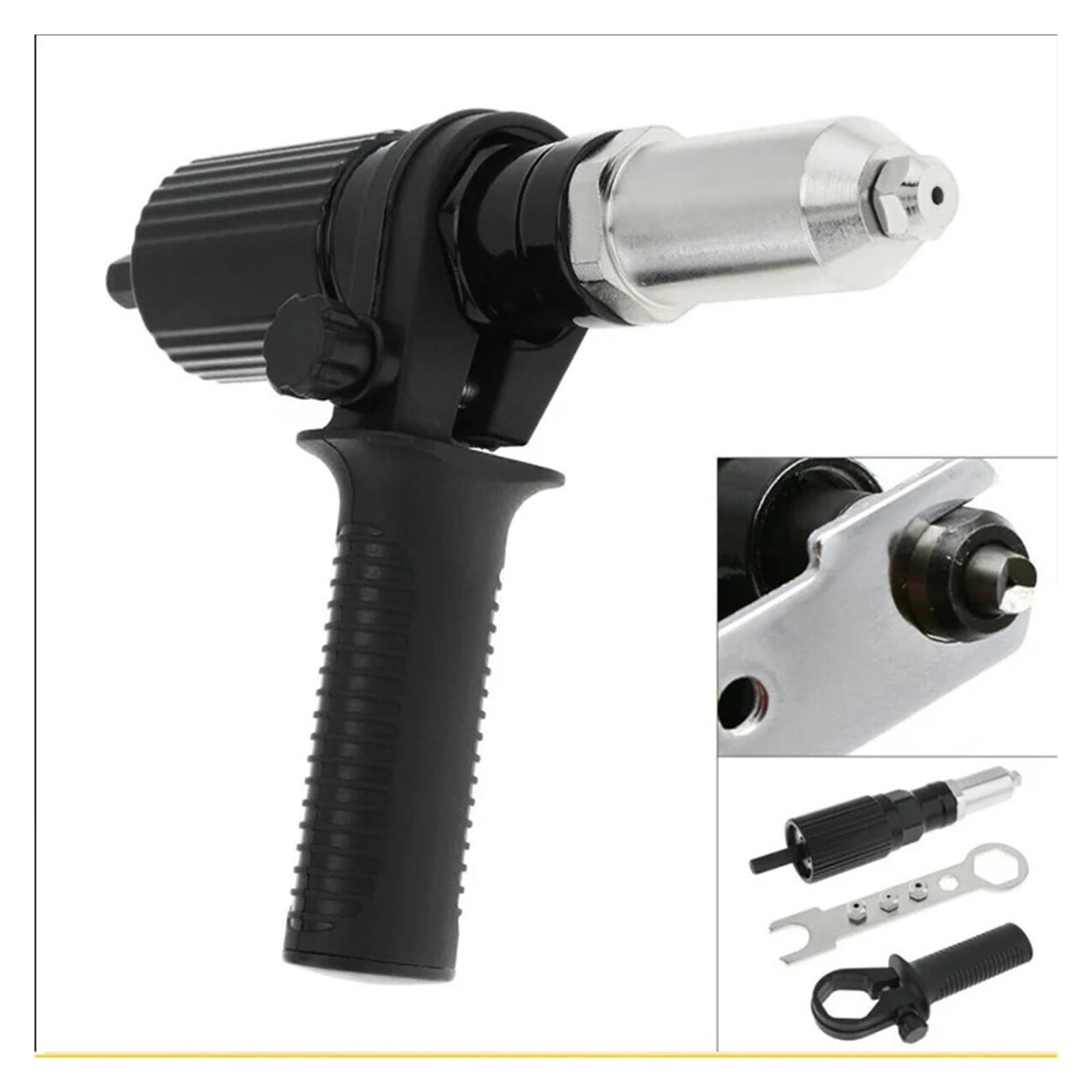 Utensili for inserimento adattatore for trapano rivettatura a batteria con pistola for dadi for rivetti elettrici professionali