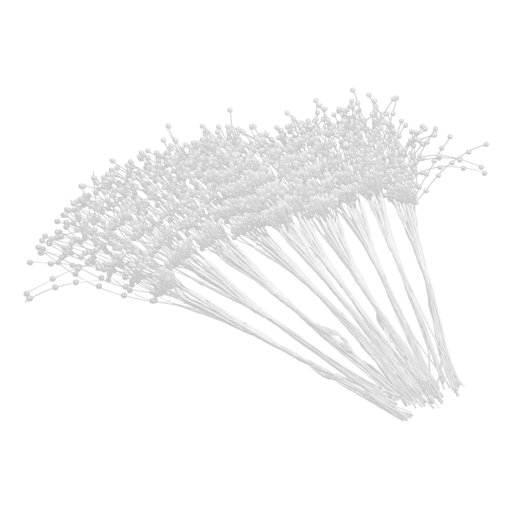 300pezzi Perle Artificiali per Decorazioni Fai da Te Strisce di Perle per Bouquet Nuziali e Centrotavola Materiale Sicuro e Resistente per Eventi e Matrimonio per Decorazioni