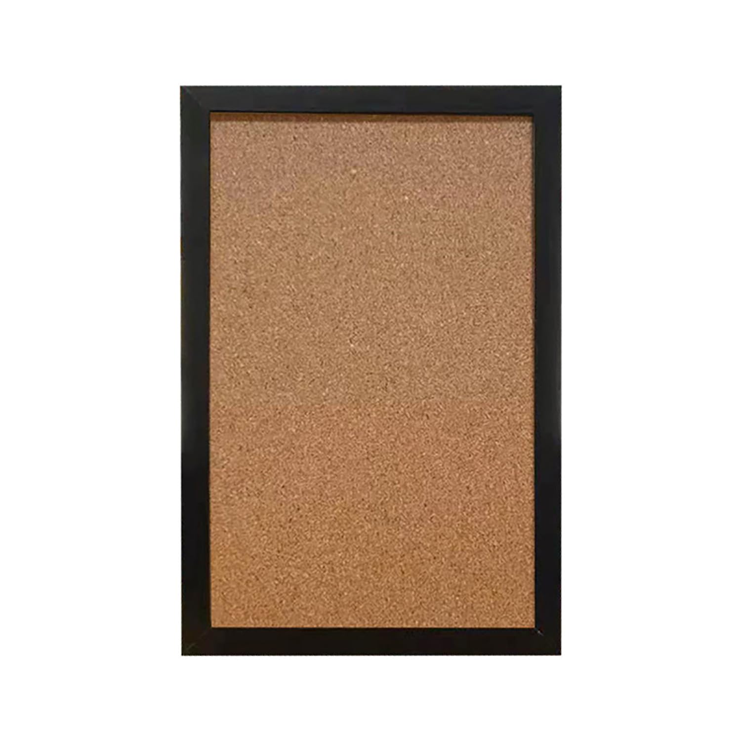 2 szt. tablic korkowych w drewnianej ramie, do biura,Płyty korkowe(Black,40x60cm)