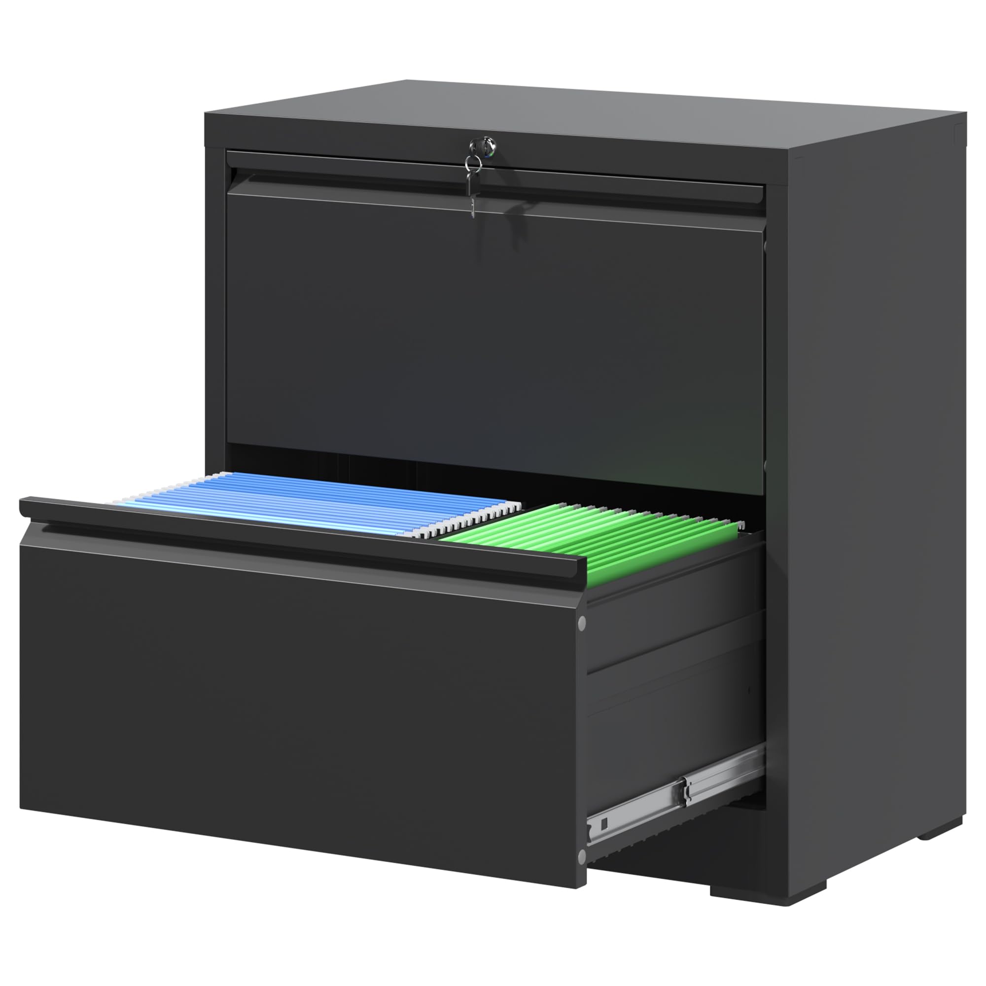 Heavy-Duty Metal Lateral File Cabinet