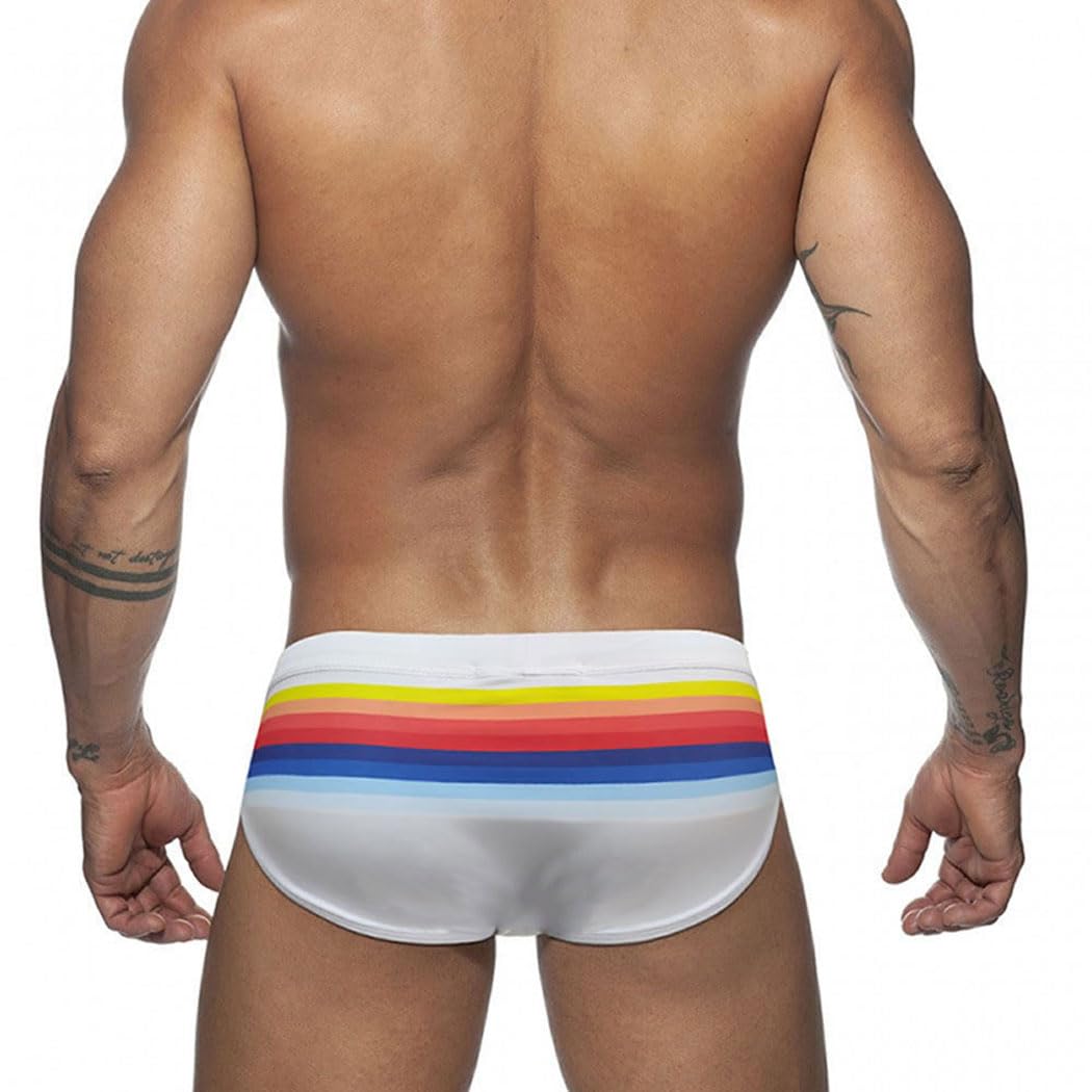 Bañador de Natación Slip para Hombre Bañadores Slip Hombre de Secado Rápido Bañador Natacion Hombre Slip para Playa Piscina Tamaño M-2XL YK2412