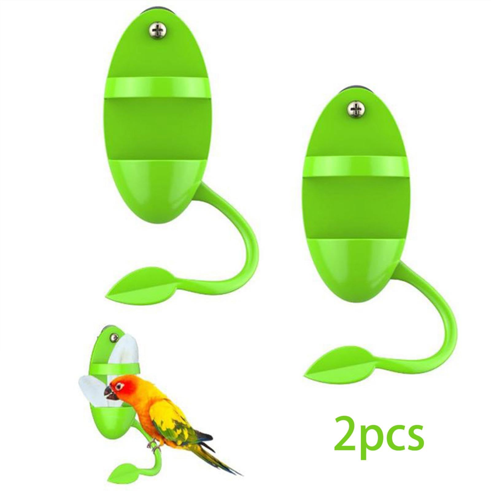 2 Soportes para Huesos de Sepia para Jaulas de Pájaros, Soporte para Comida de Pájaros para Exteriores.