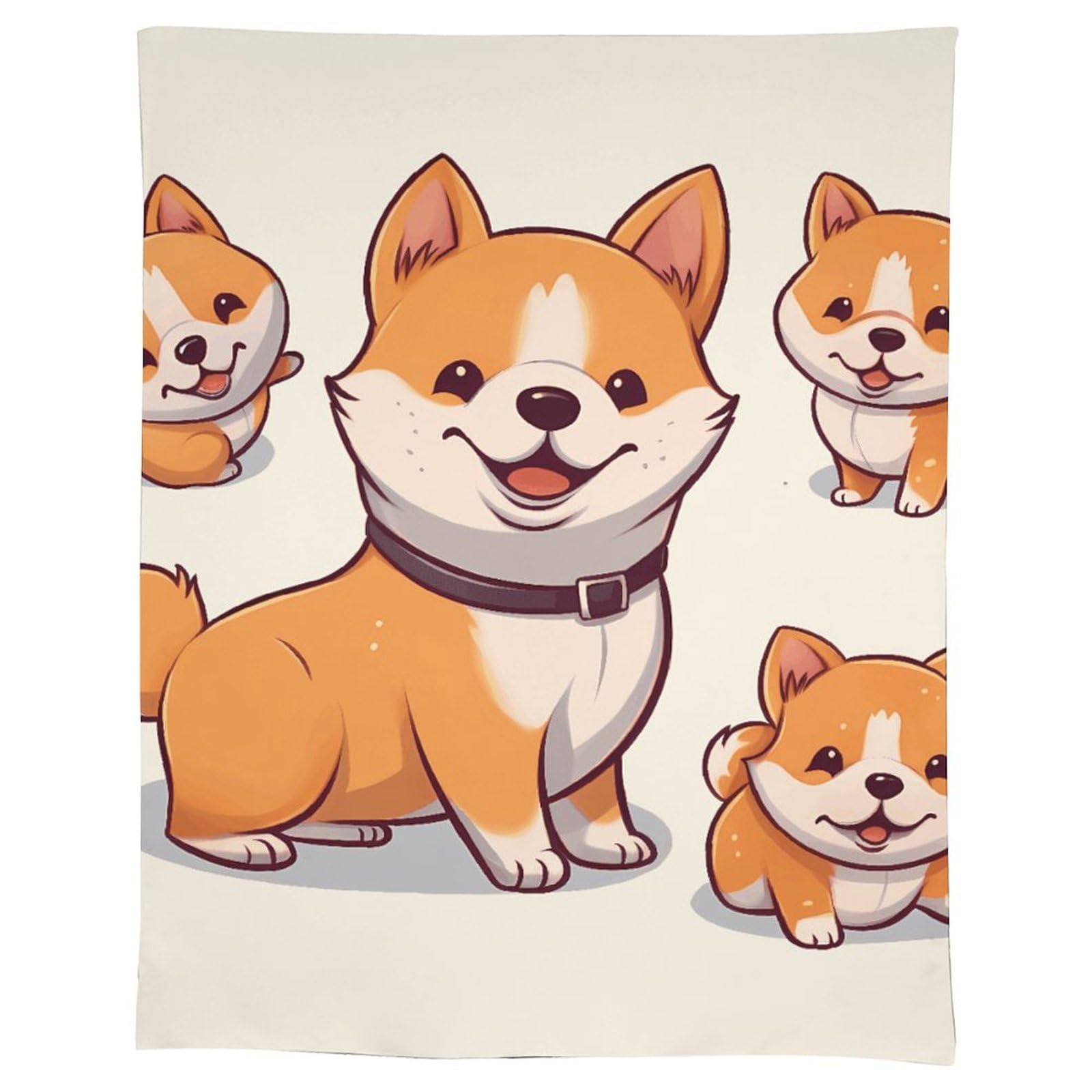 Nappe de table de vacances Shiba Inu pour sublimer vos repas de fête