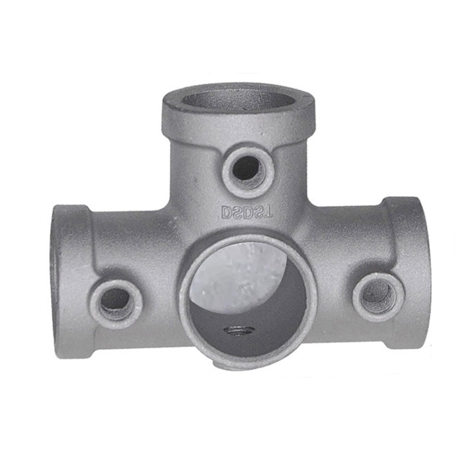 Elnwnnkc Big 4Ways Aluminum Alloy Round Tube Connector Replacement Connection Fastener 3 Way Elbow Pipe Fitting Fixed Joint Enduring Round Tube Connector